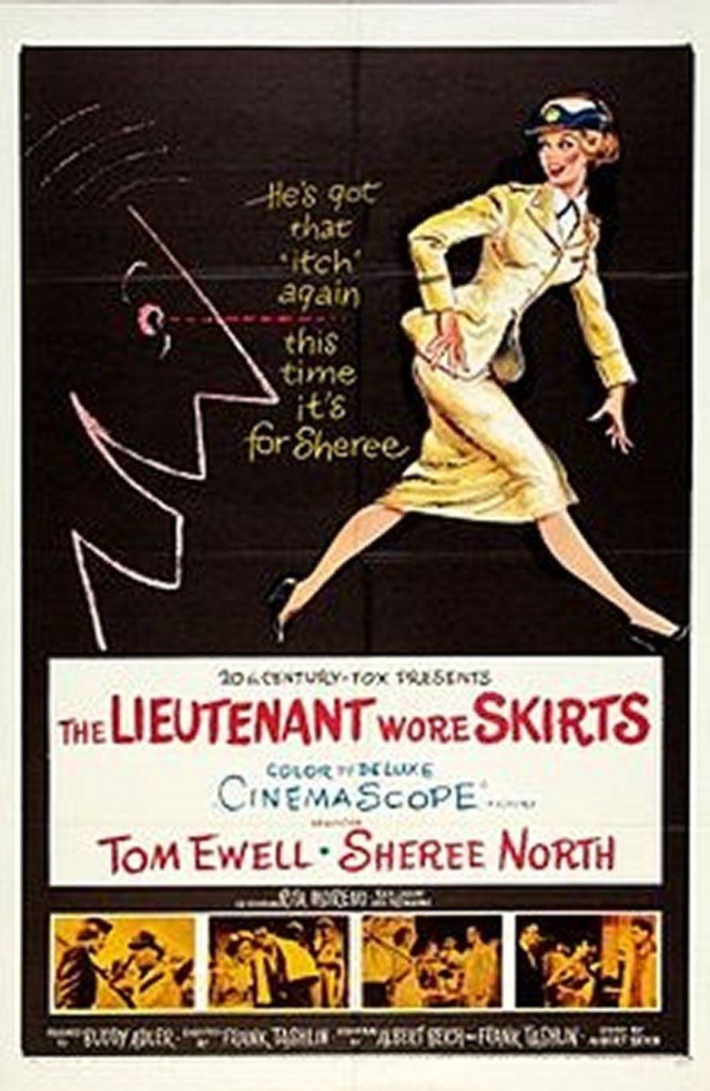 The Lieutenant Wore Skirts movie poster