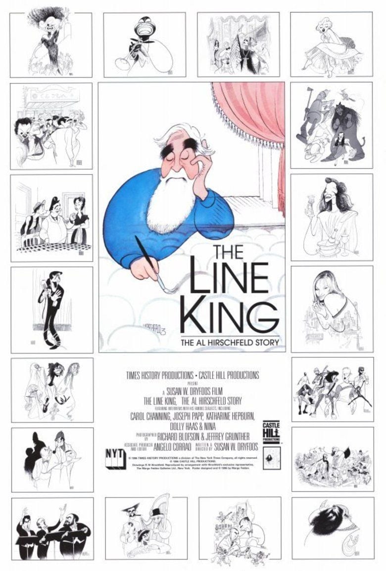 The Line King: The Al Hirschfeld Story movie poster