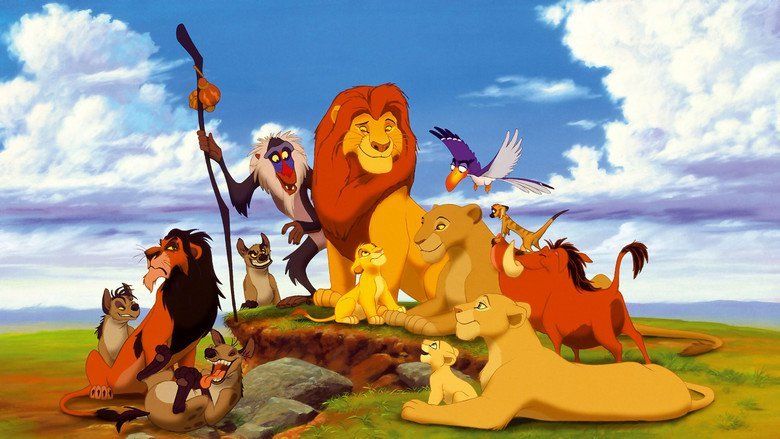 The Lion King movie scenes