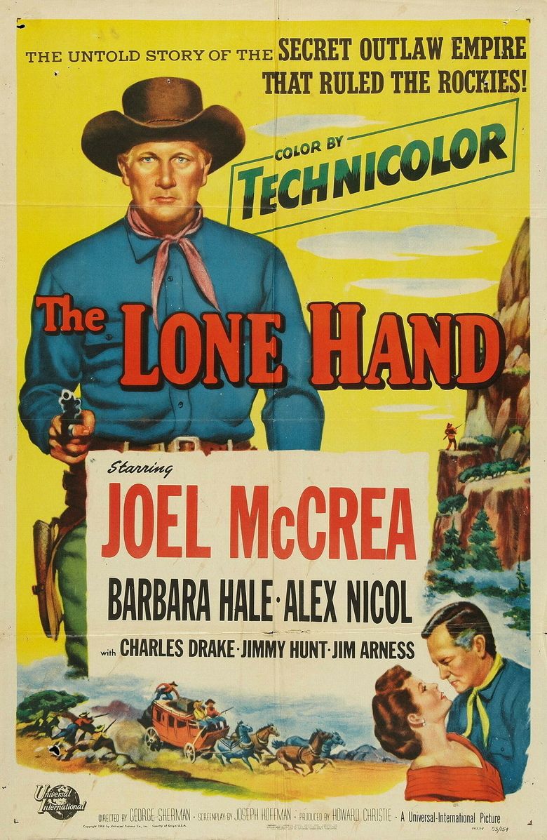 The Lone Hand (1953 film) movie poster