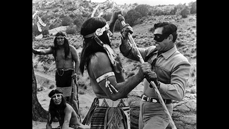 The Lone Ranger (1956 film) movie scenes