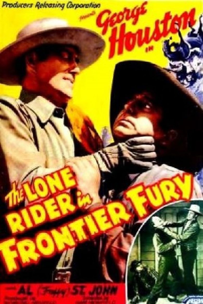 The Lone Rider in Frontier Fury movie poster
