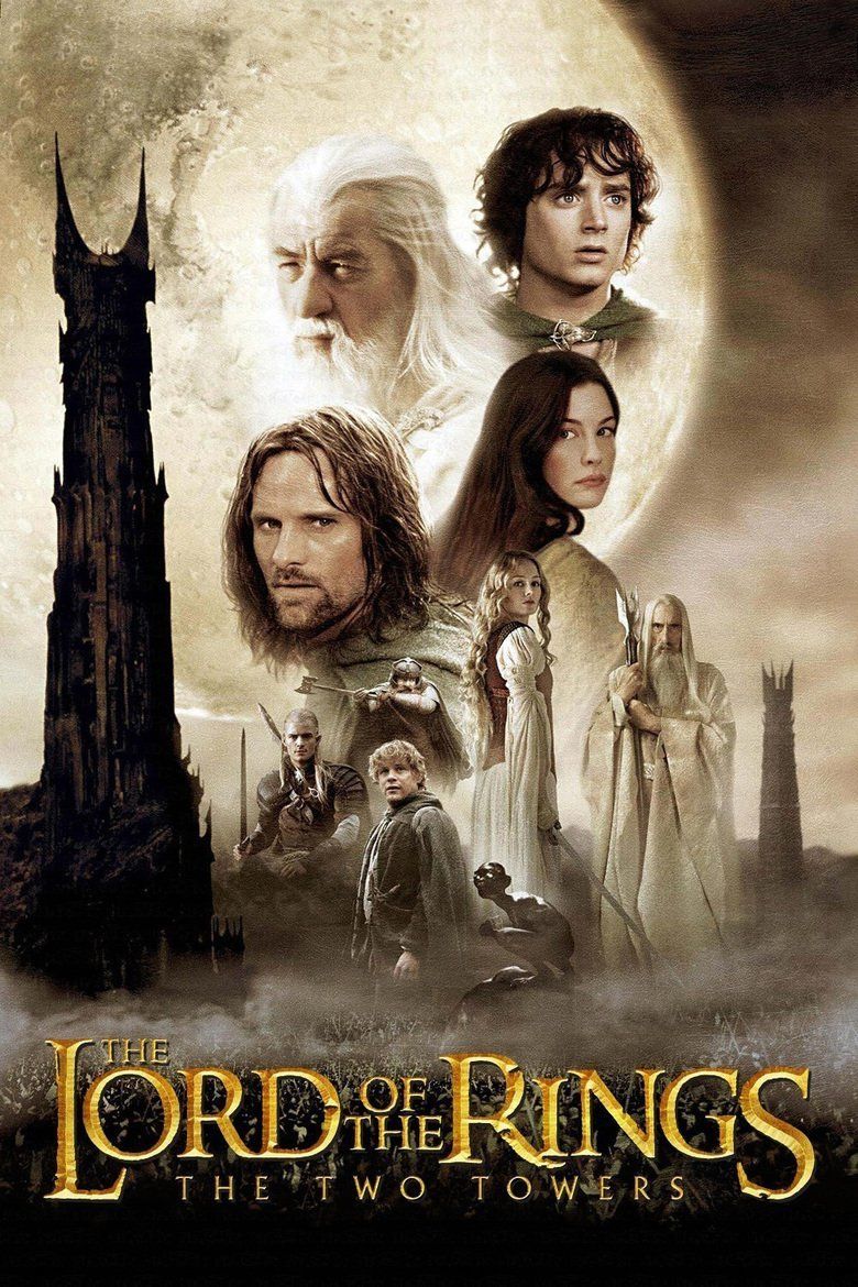 The Lord of the Rings: The Two Towers movie poster