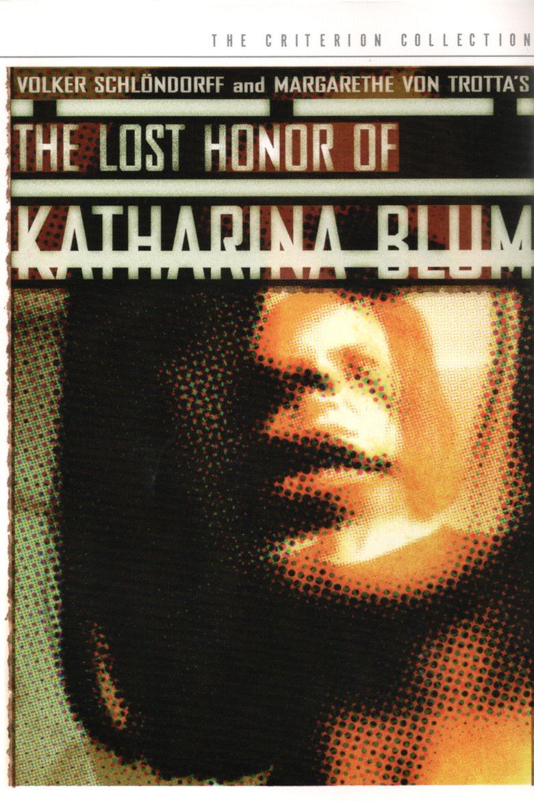 The Lost Honour of Katharina Blum (film) movie poster