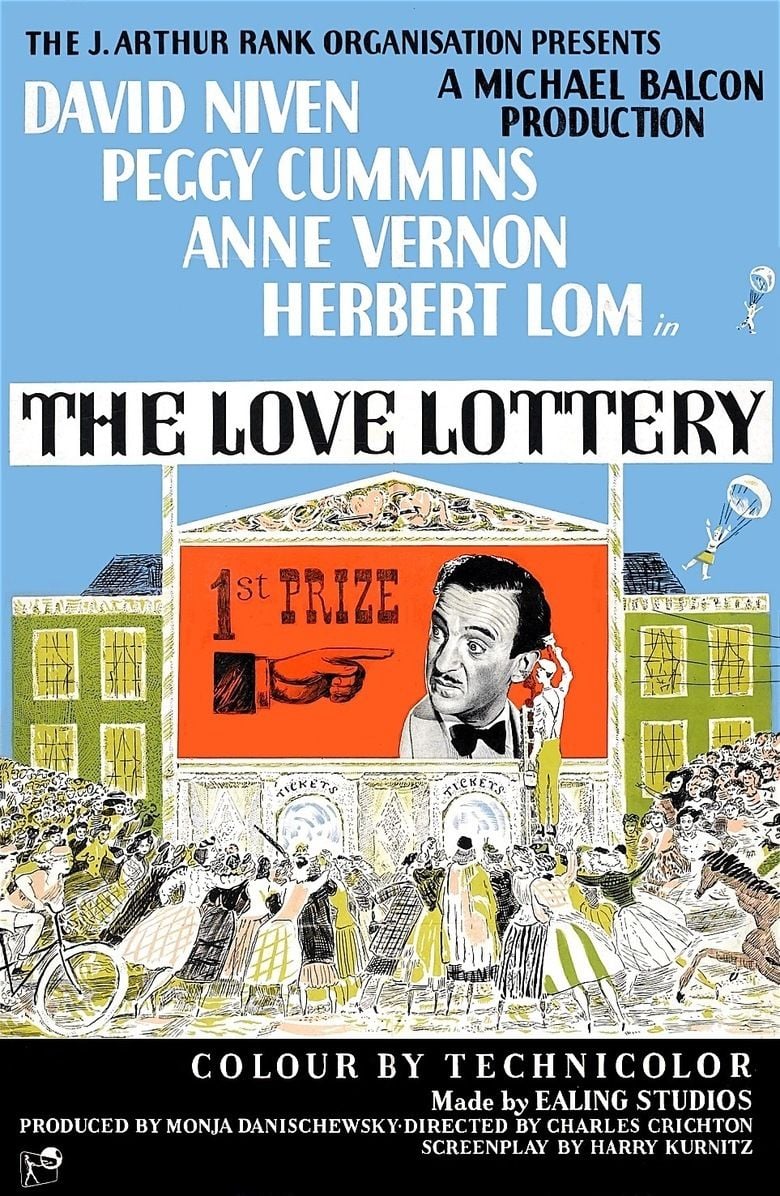 The Love Lottery movie poster
