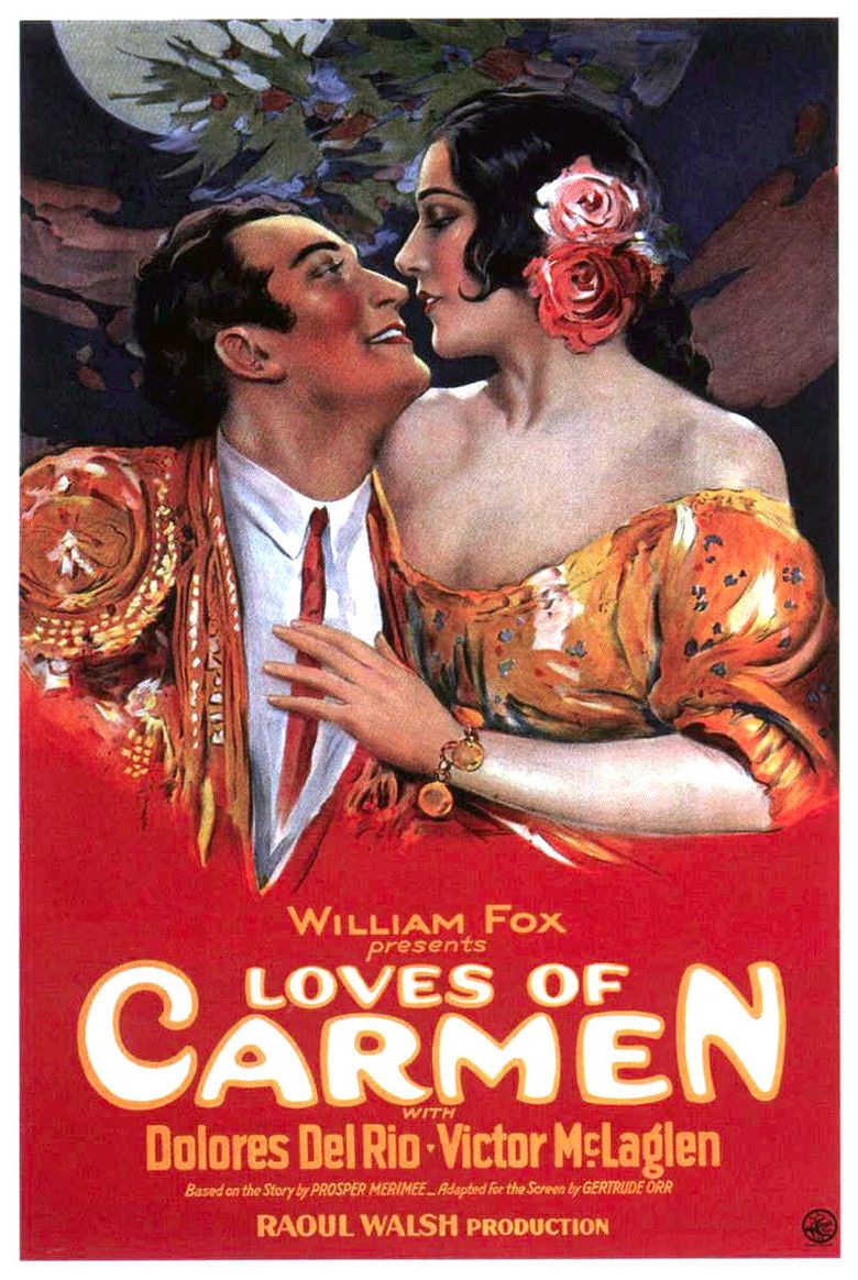 The Loves of Carmen (1927 film) movie poster