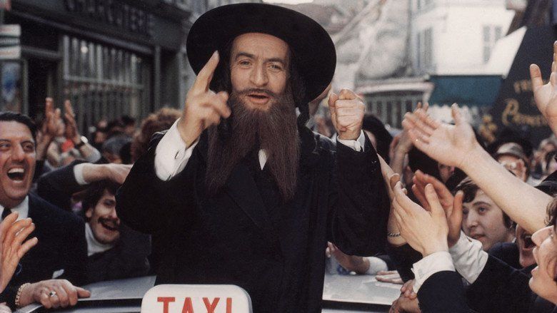 The Mad Adventures of Rabbi Jacob movie scenes
