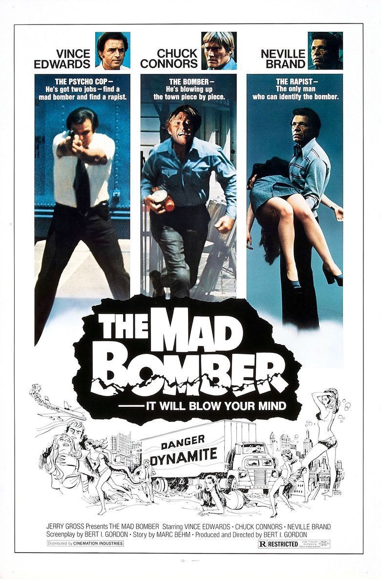 The Mad Bomber (1973 film) movie poster