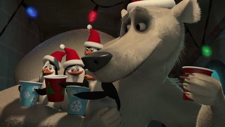 The Madagascar Penguins in a Christmas Caper movie scenes