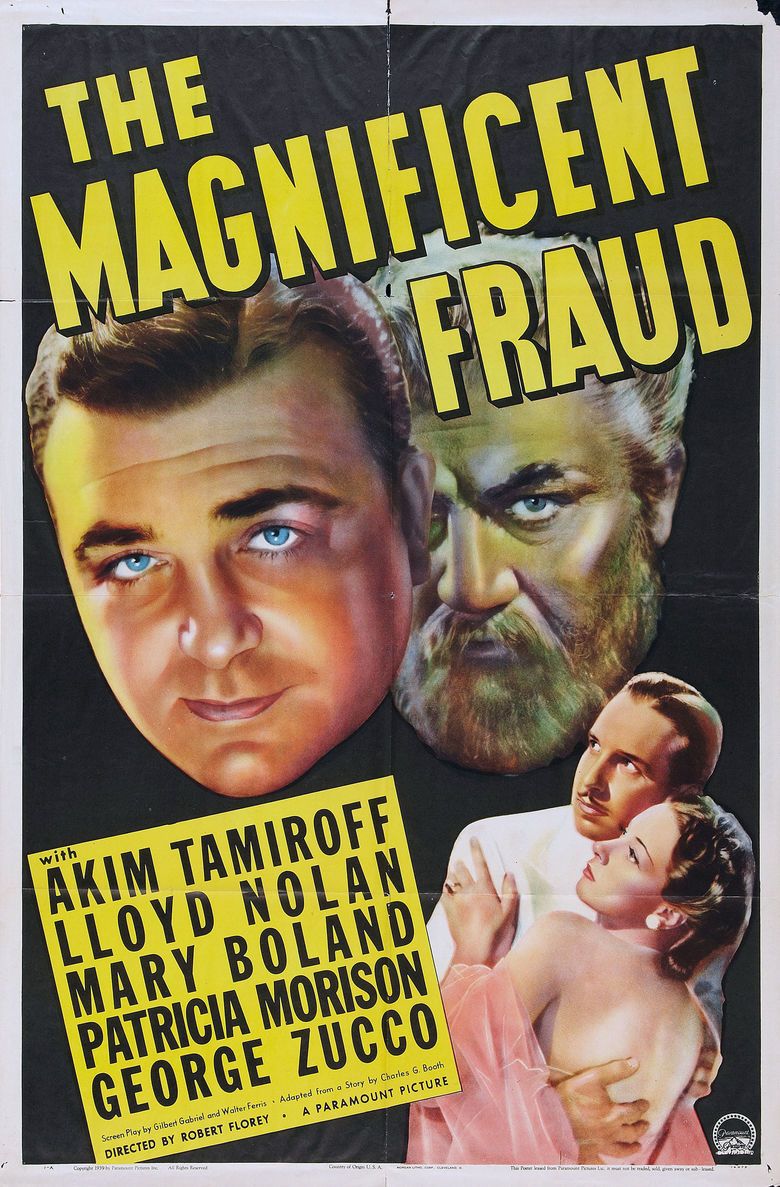 The Magnificent Fraud movie poster