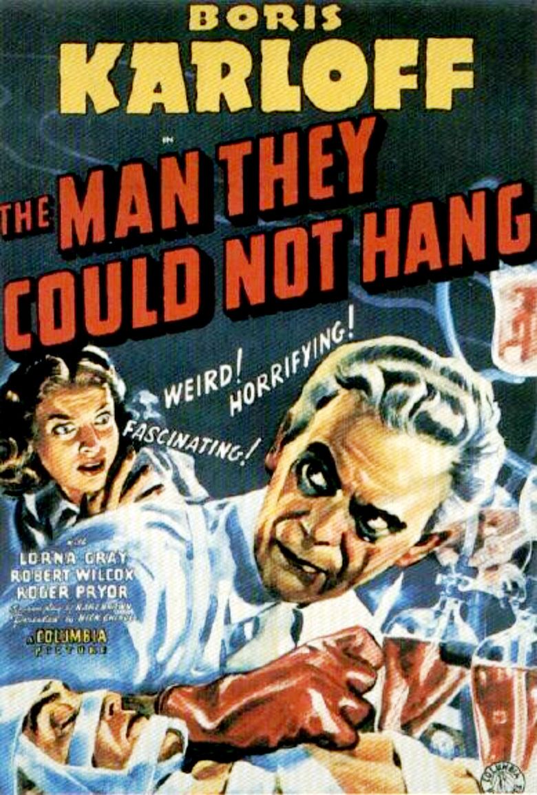 The Man They Could Not Hang movie poster