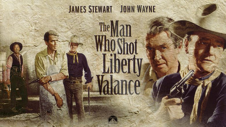 The Man Who Shot Liberty Valance movie scenes