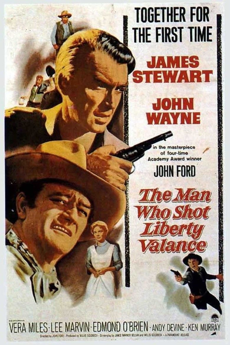 The Man Who Shot Liberty Valance movie poster