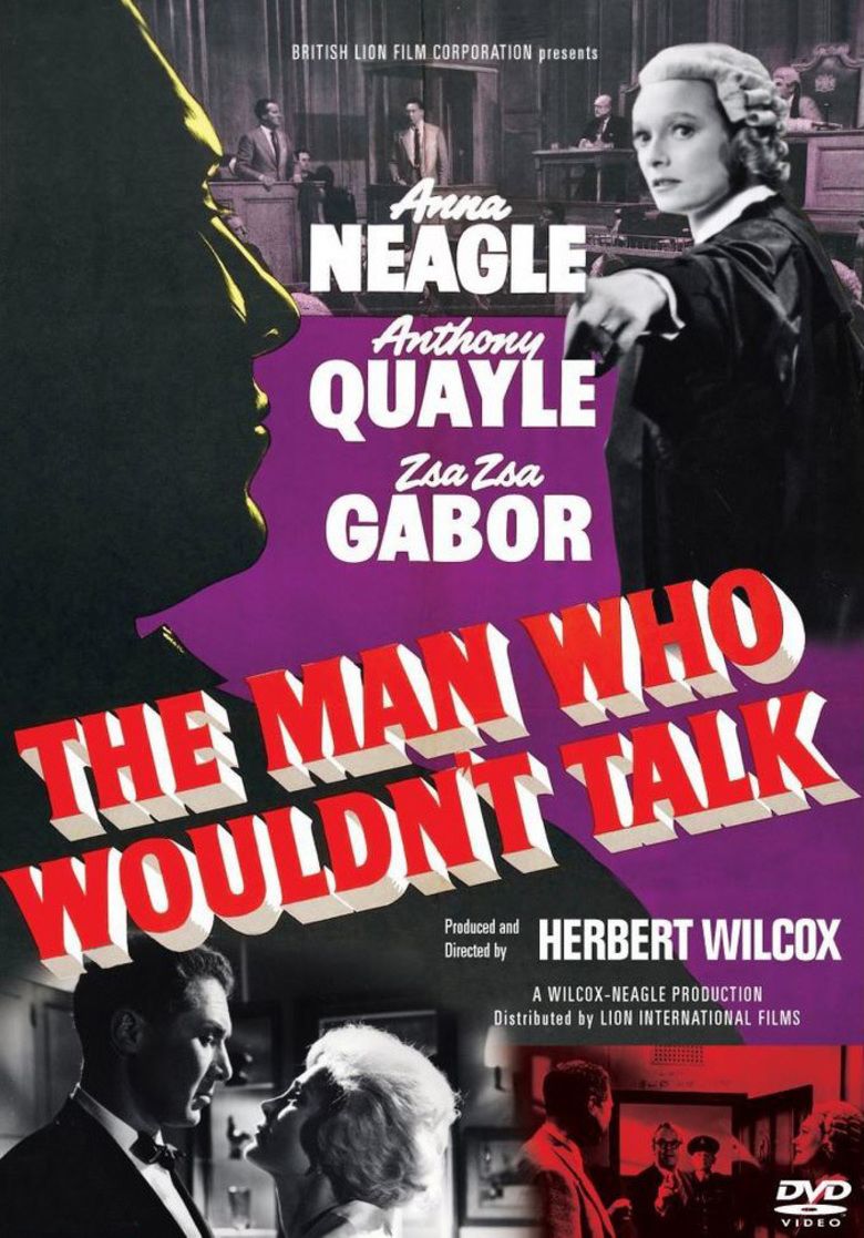 The Man Who Wouldnt Talk movie poster