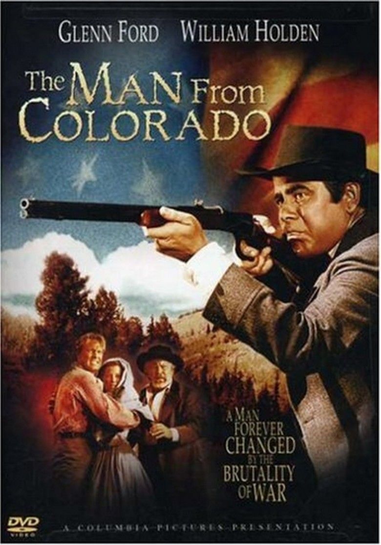 The Man from Colorado movie poster