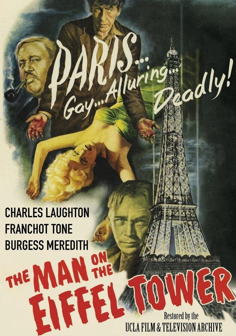 The Man on the Eiffel Tower movie poster