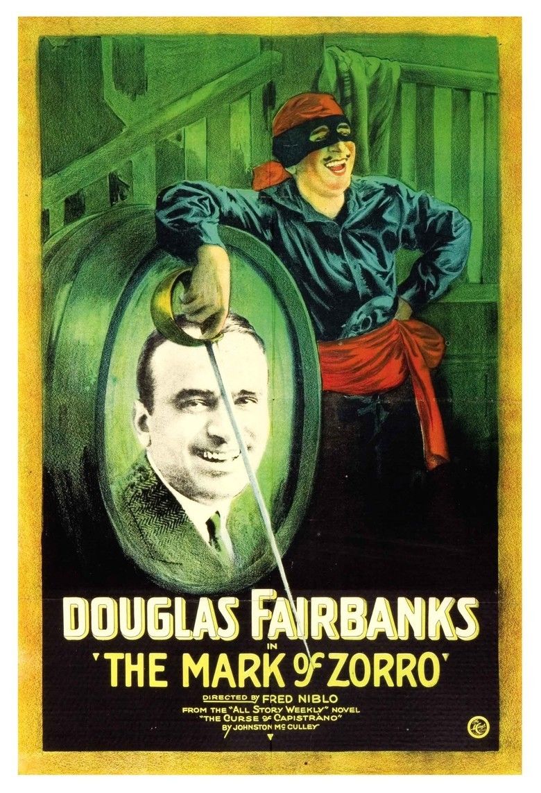 The Mark of Zorro (1920 film) movie poster