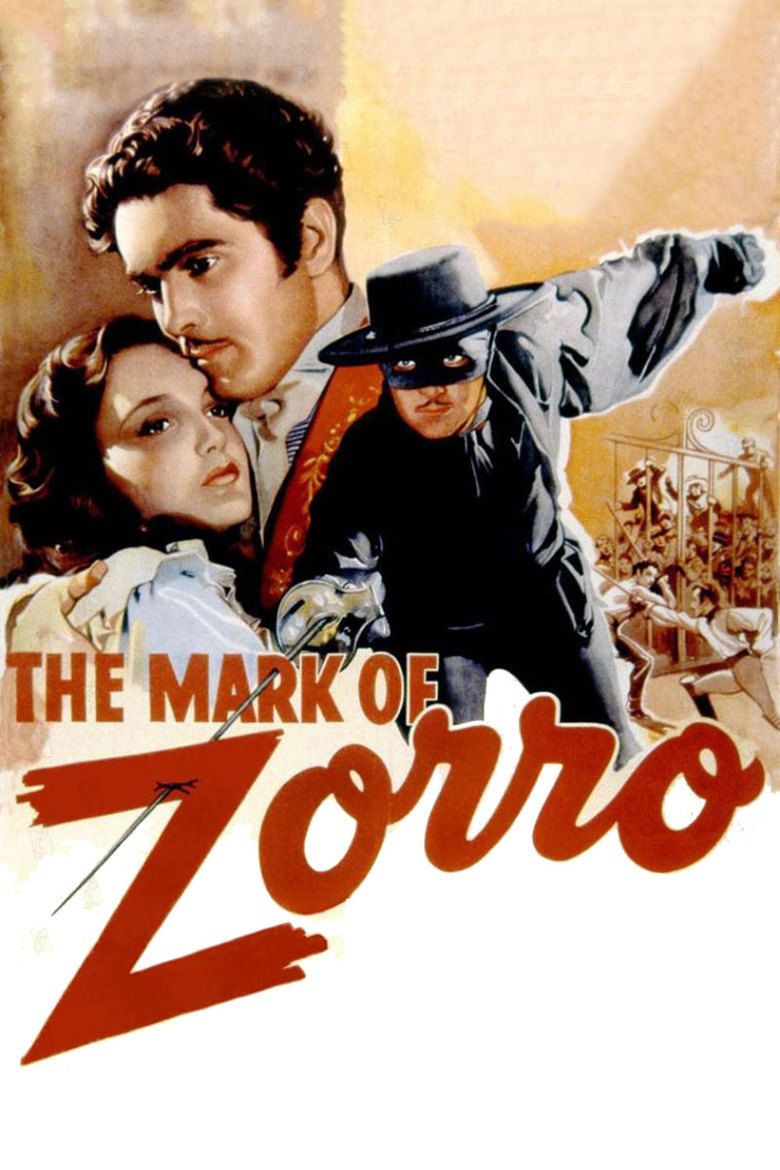 The Mark of Zorro (1940 film) movie poster