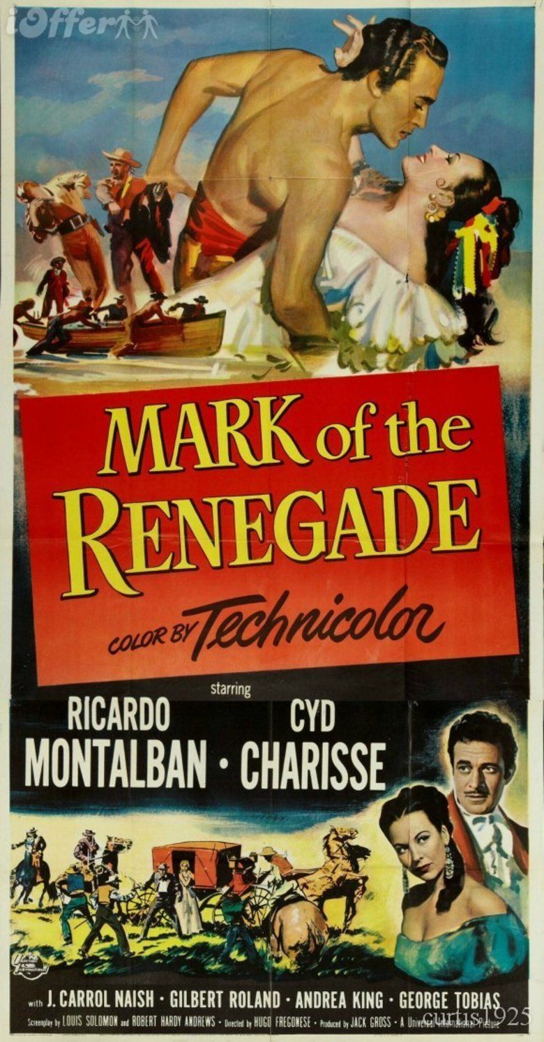 The Mark of the Renegade movie poster