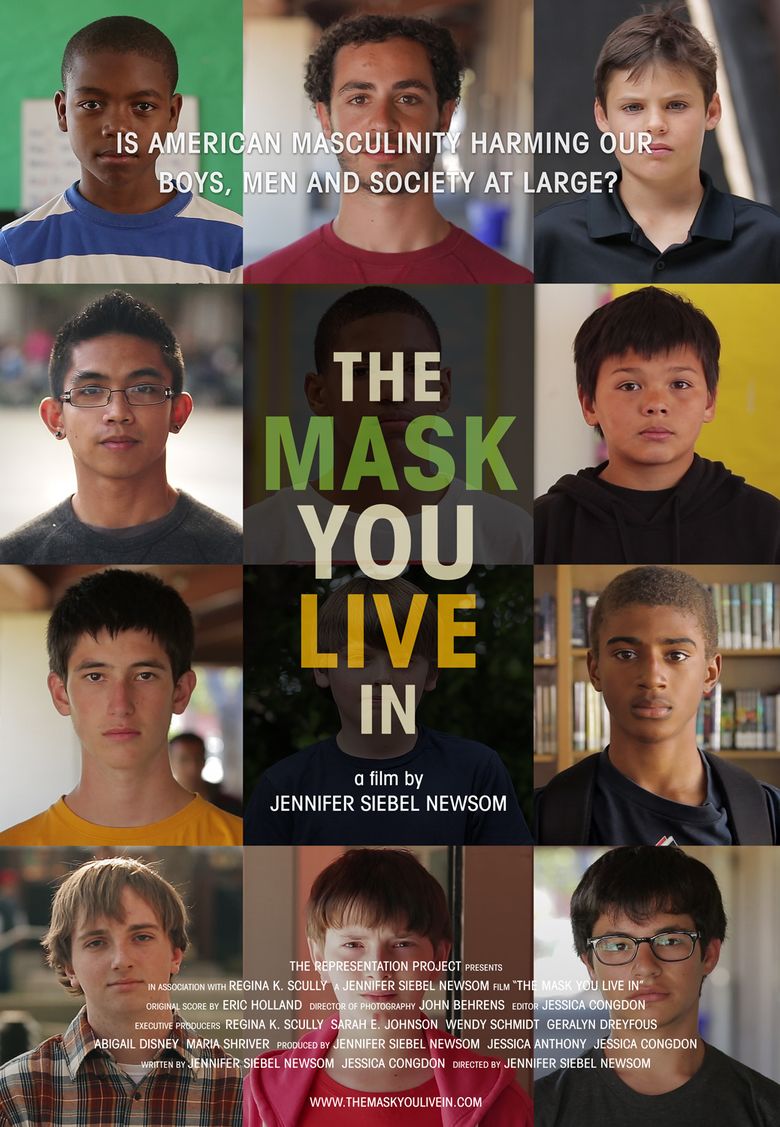 The Mask You Live In movie poster