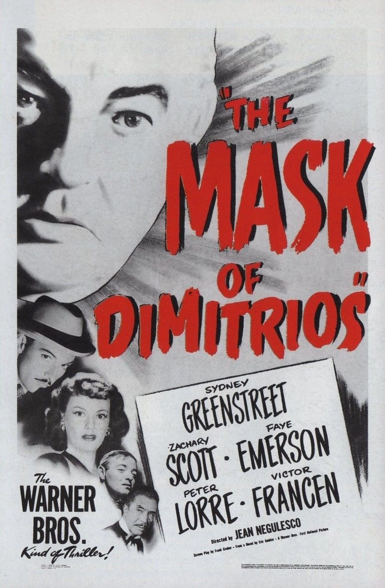The Mask of Dimitrios movie poster