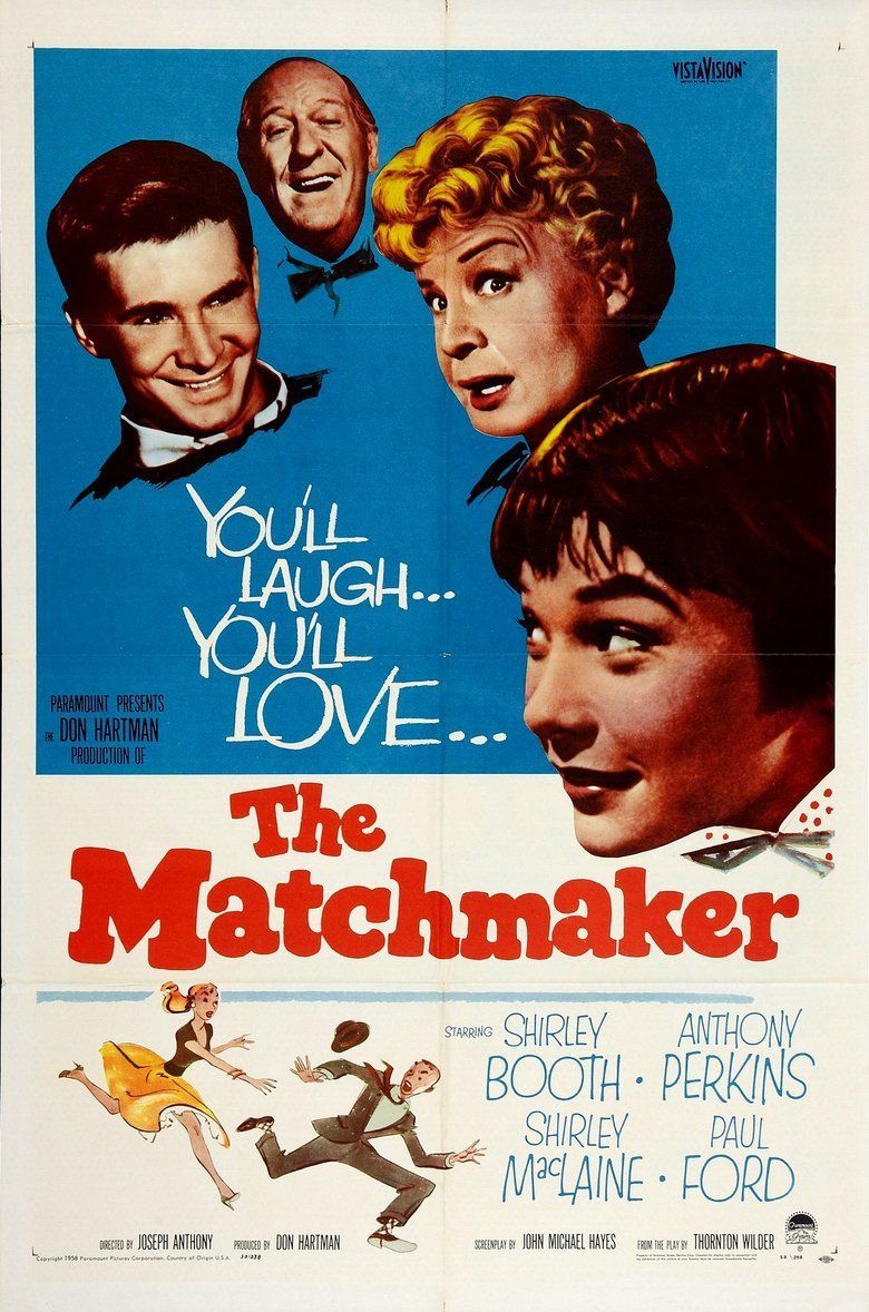 The Matchmaker (1958 film) movie poster