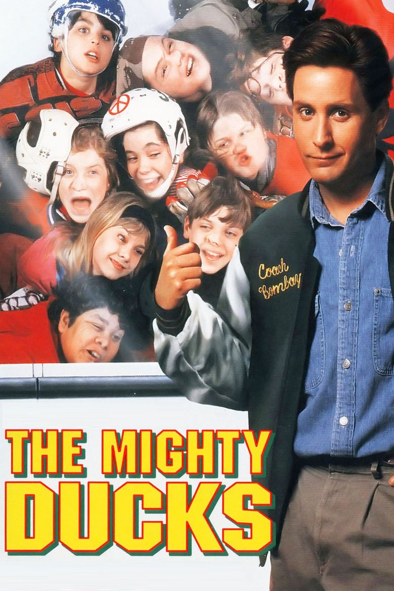 The Mighty Ducks movie poster