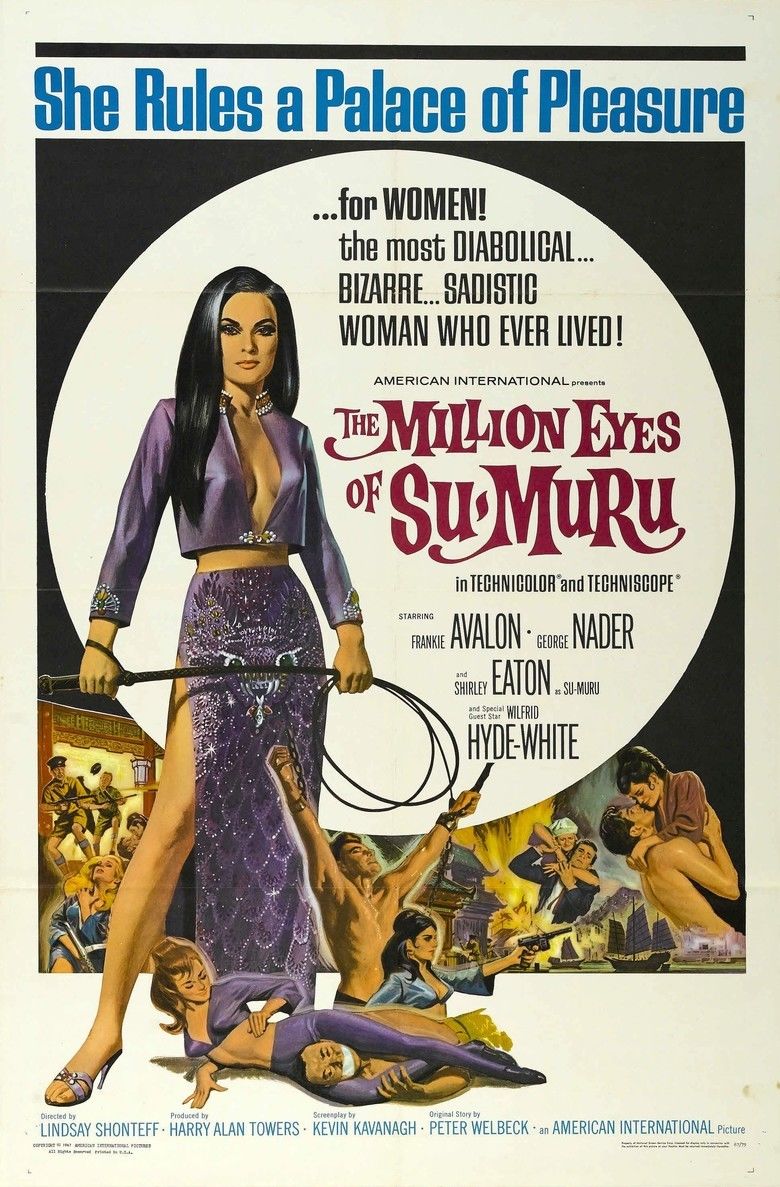 The Million Eyes of Sumuru movie poster