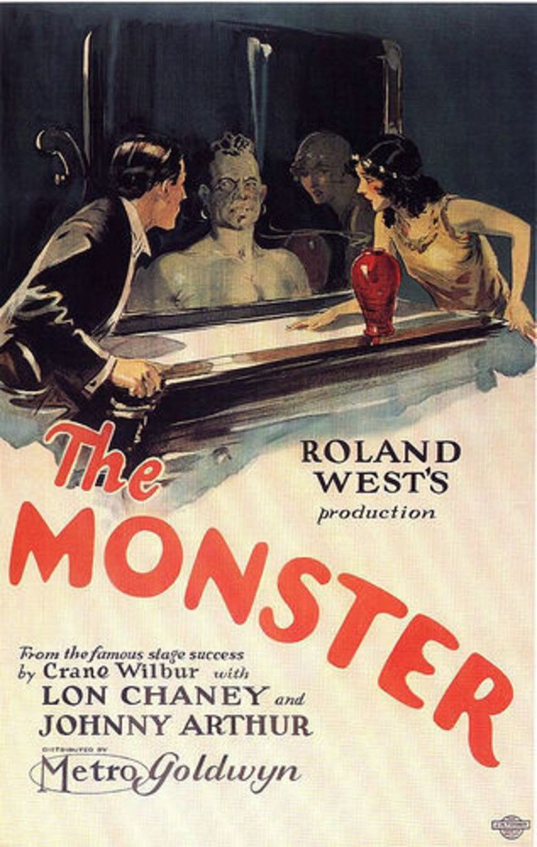 The Monster (1925 film) movie poster