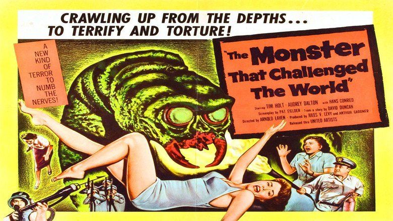 The Monster That Challenged the World movie scenes