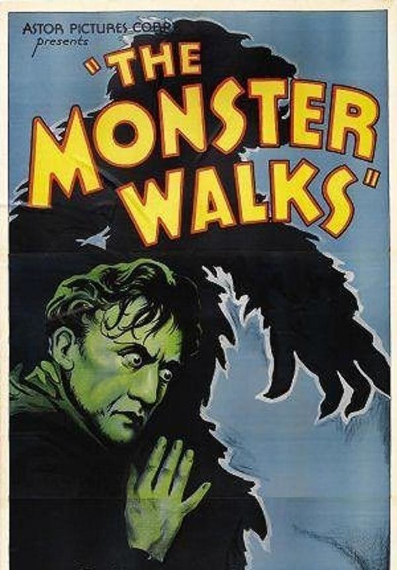 The Monster Walks movie poster