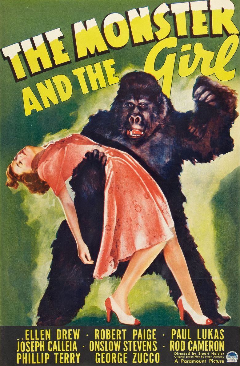The Monster and the Girl movie poster