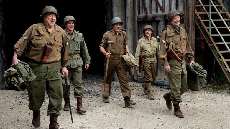 The Monuments Men movie scenes