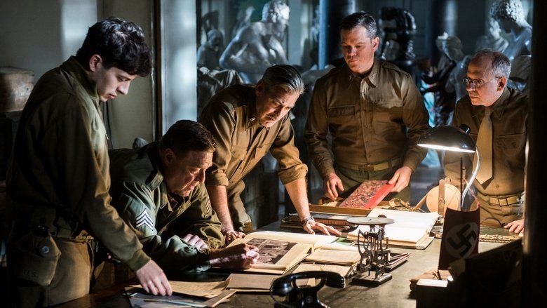 The Monuments Men movie scenes