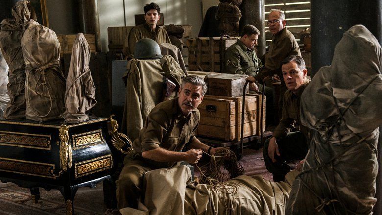 The Monuments Men movie scenes