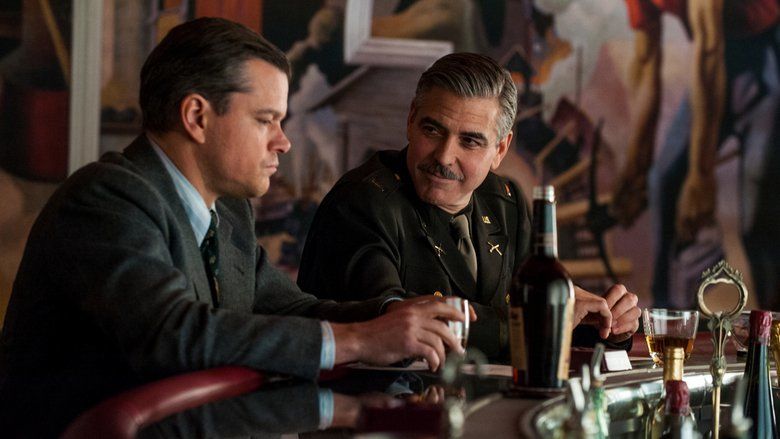 The Monuments Men movie scenes