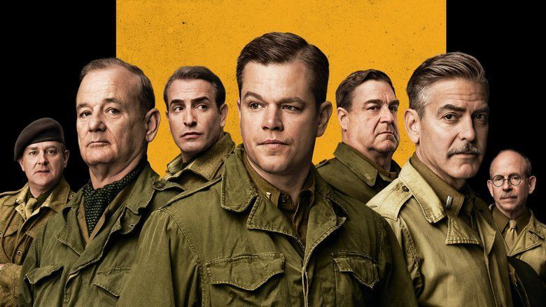 The Monuments Men movie scenes