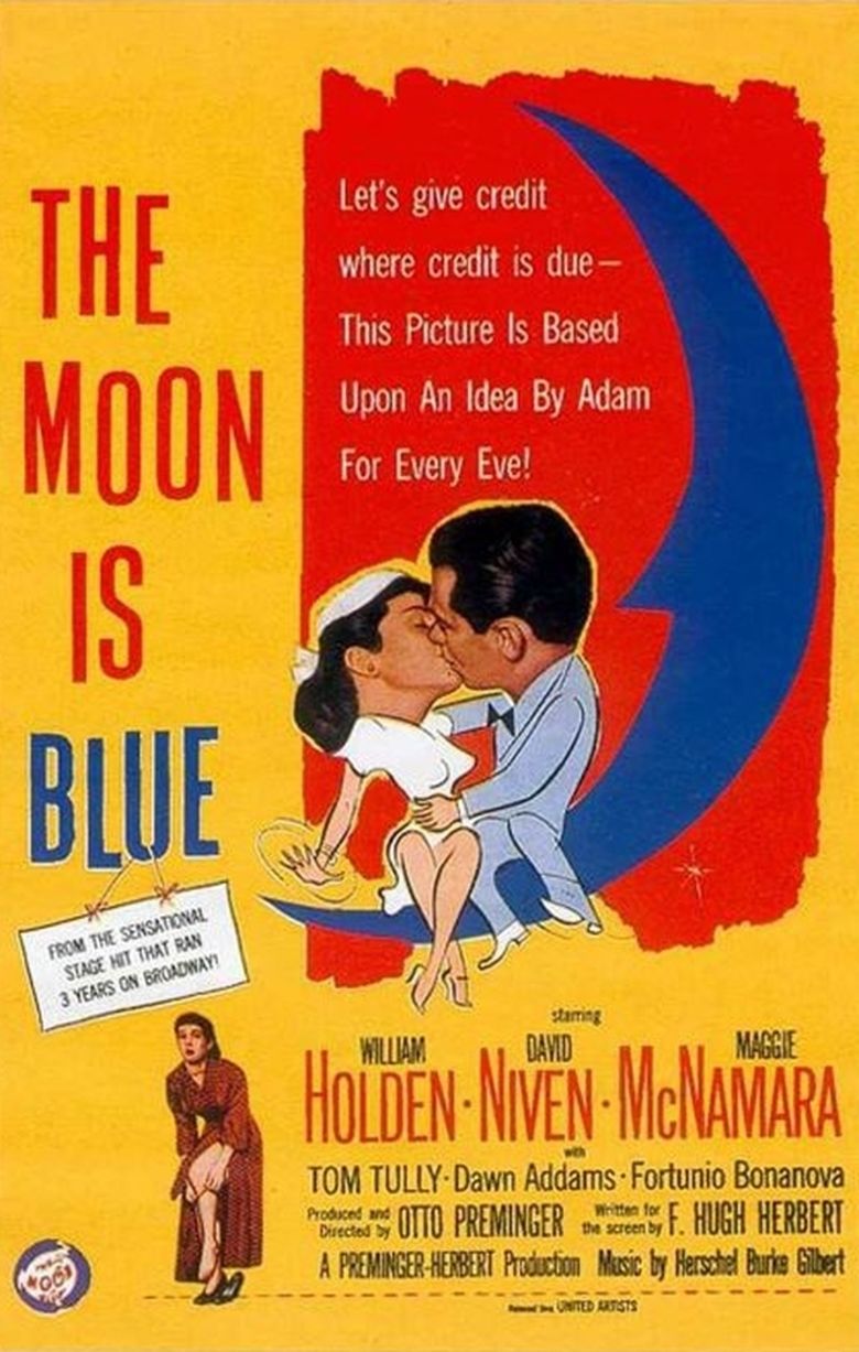 The Moon Is Blue movie poster