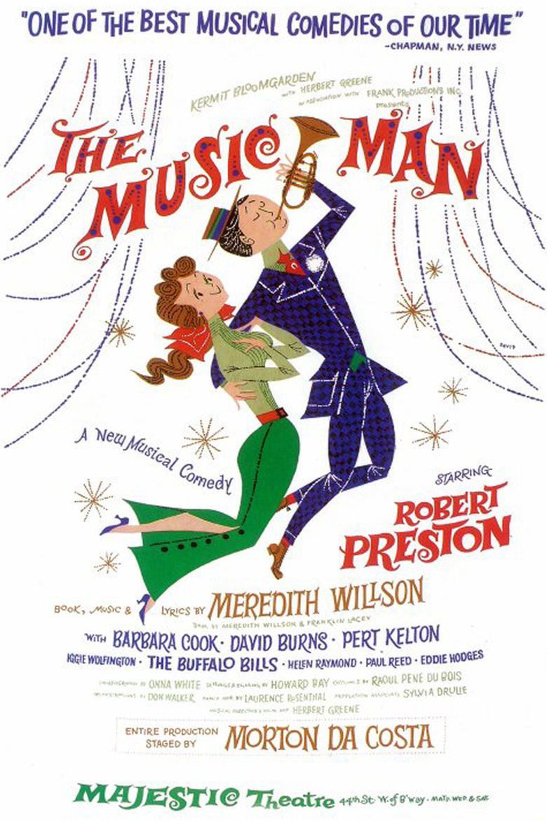The Music Man (1962 film) movie poster