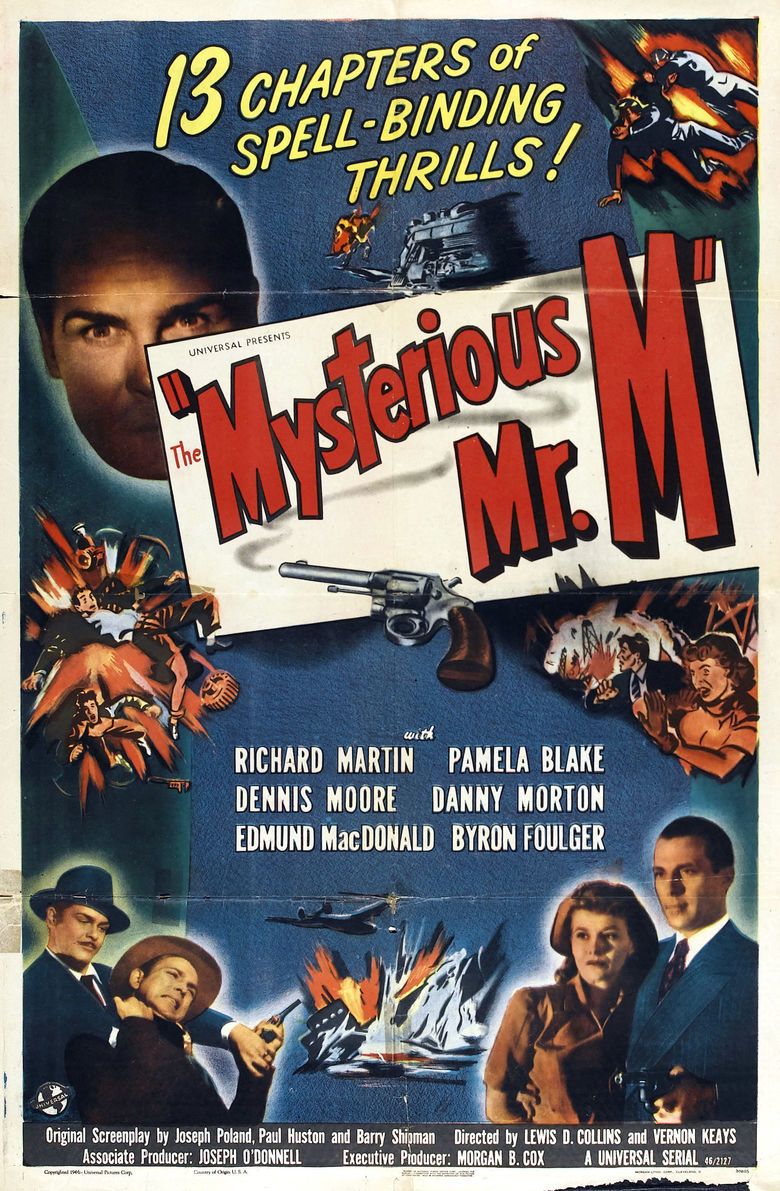 The Mysterious Mr M movie poster