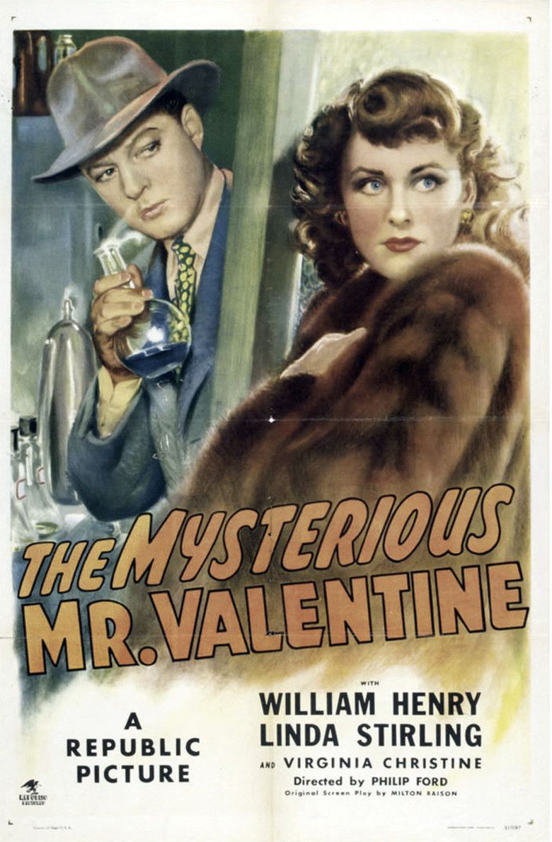 The Mysterious Mr Valentine movie poster