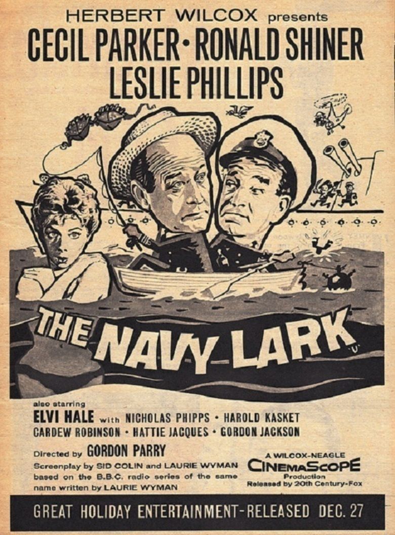 The Navy Lark (film) movie poster