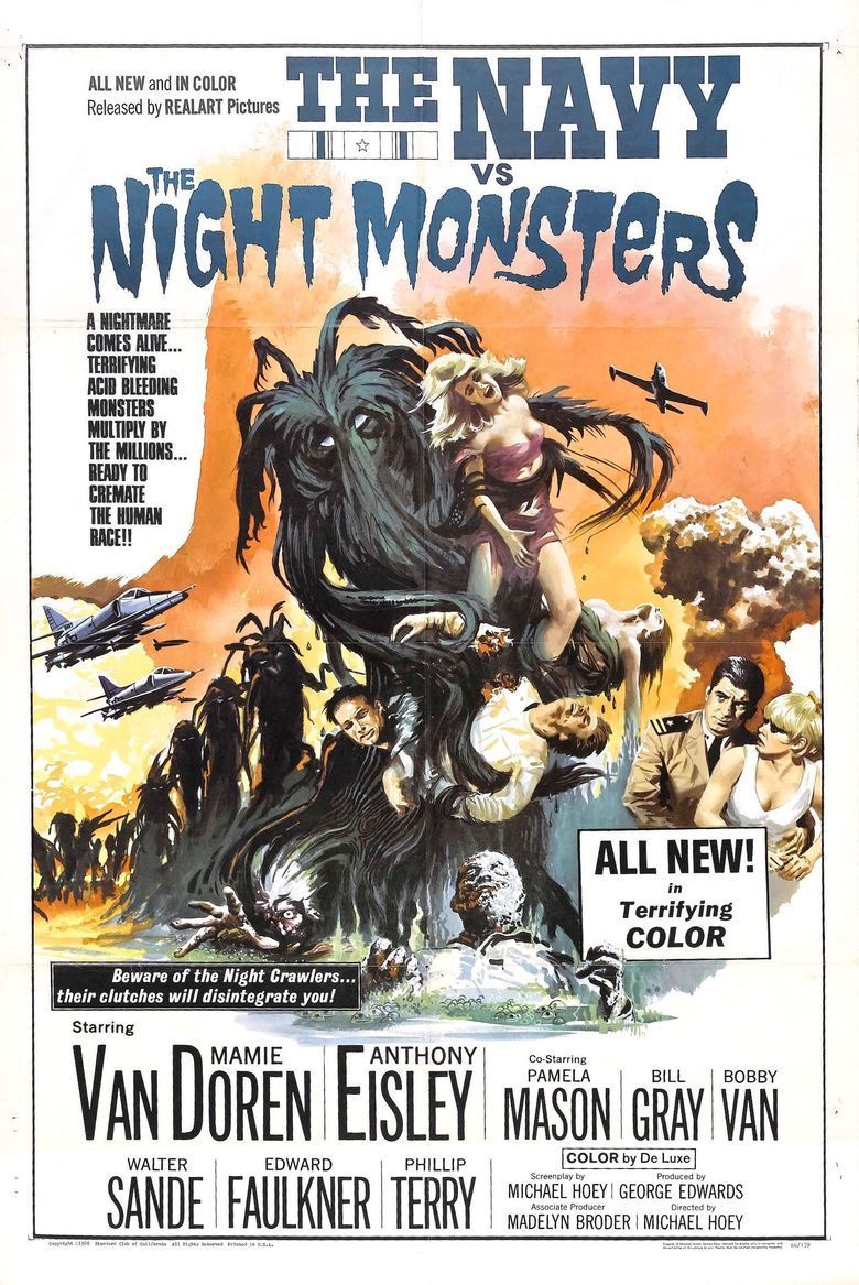 The Navy vs the Night Monsters movie poster