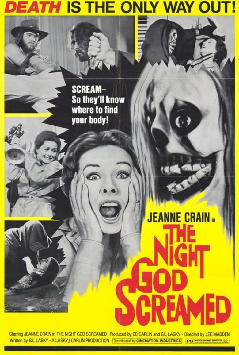 The Night God Screamed movie poster