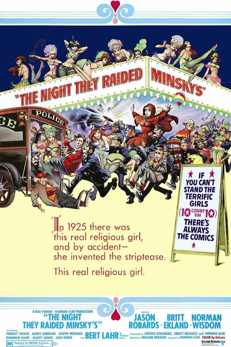 The Night They Raided Minskys movie poster