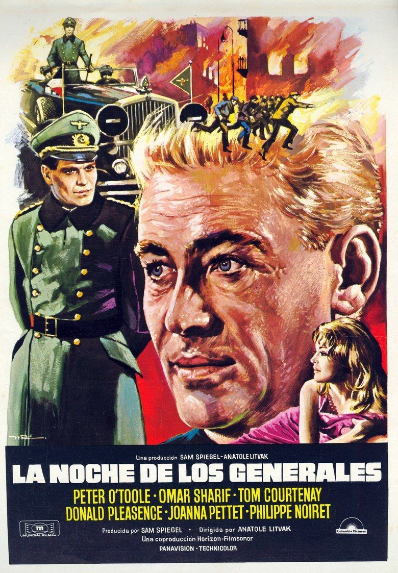 The Night of the Generals movie poster