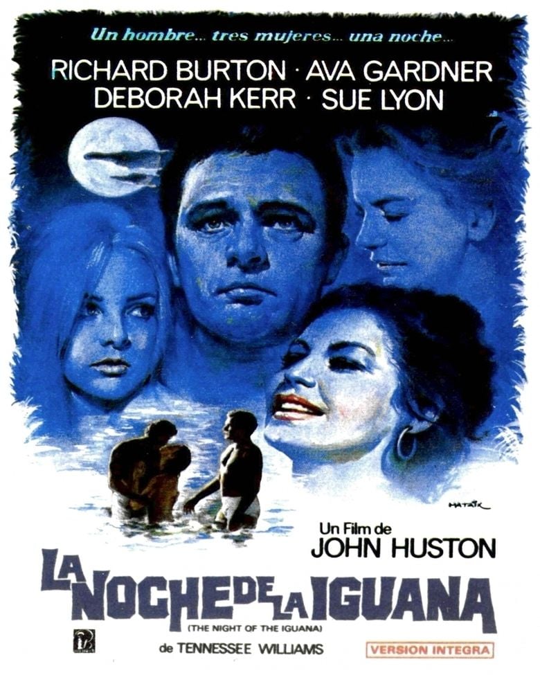 The Night of the Iguana (film) movie poster