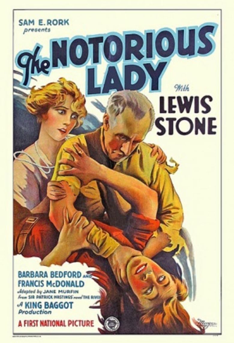 The Notorious Lady movie poster