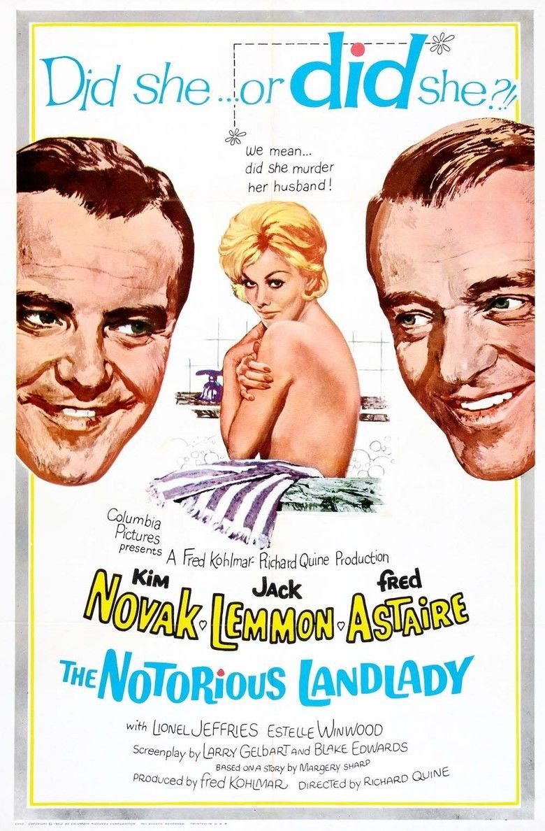 The Notorious Landlady movie poster