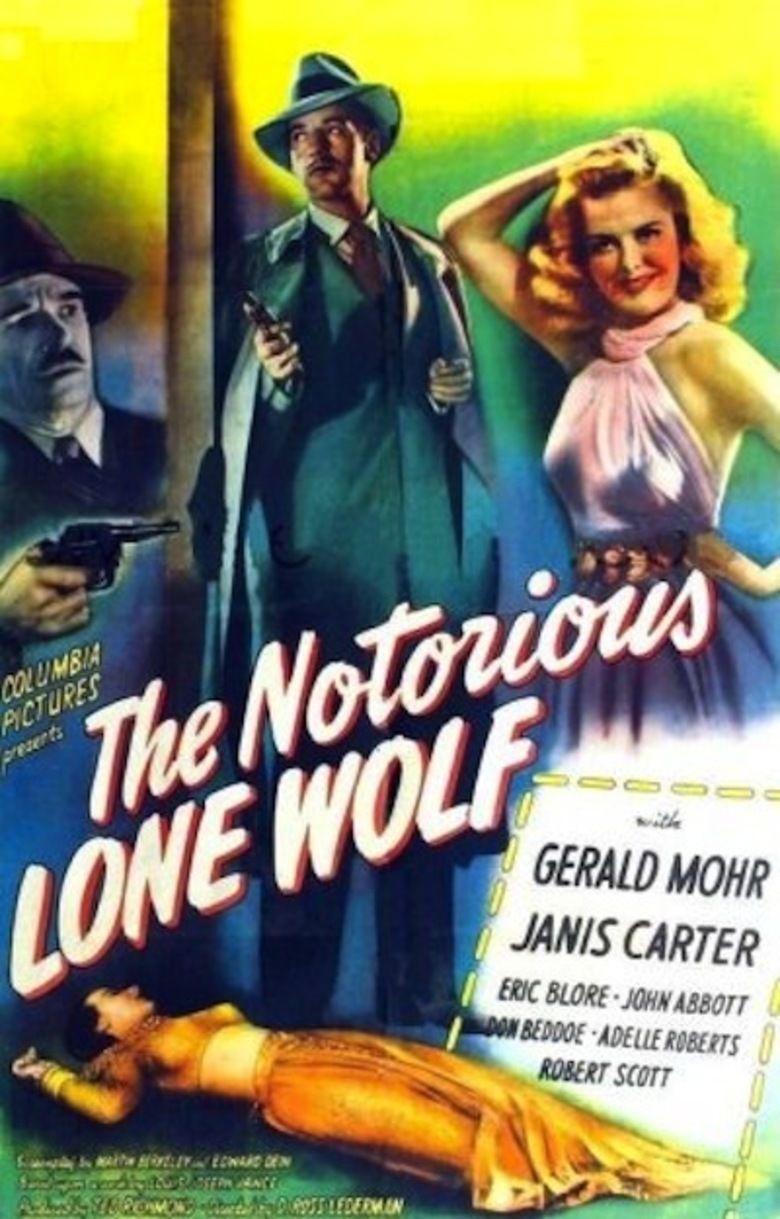 The Notorious Lone Wolf movie poster
